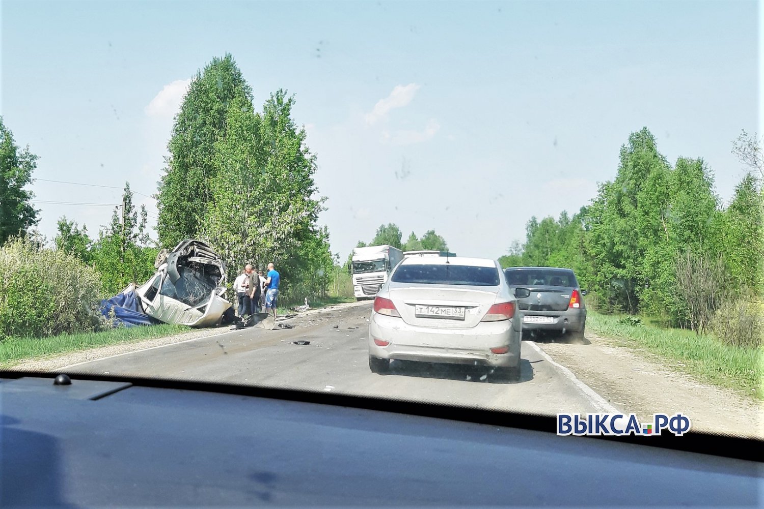 Страшное ДТП на муромской трассе